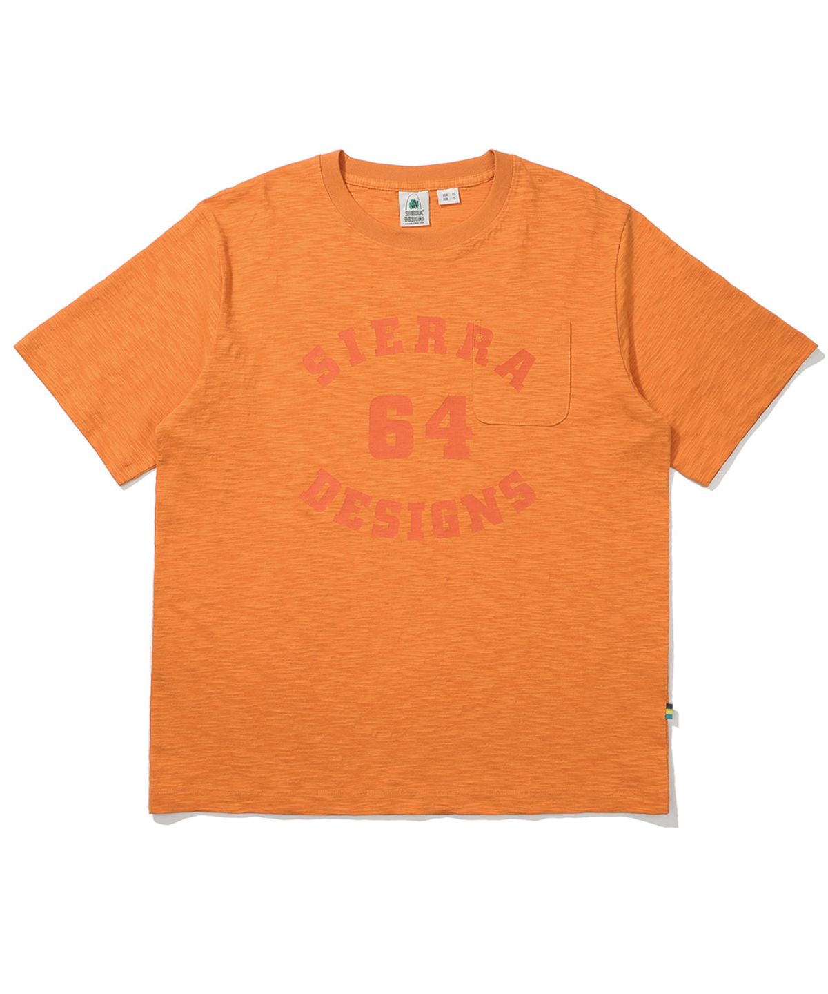시에라디자인(SIERRA DESIGNS) 6040 오리지널 반팔티셔츠 ORANGE