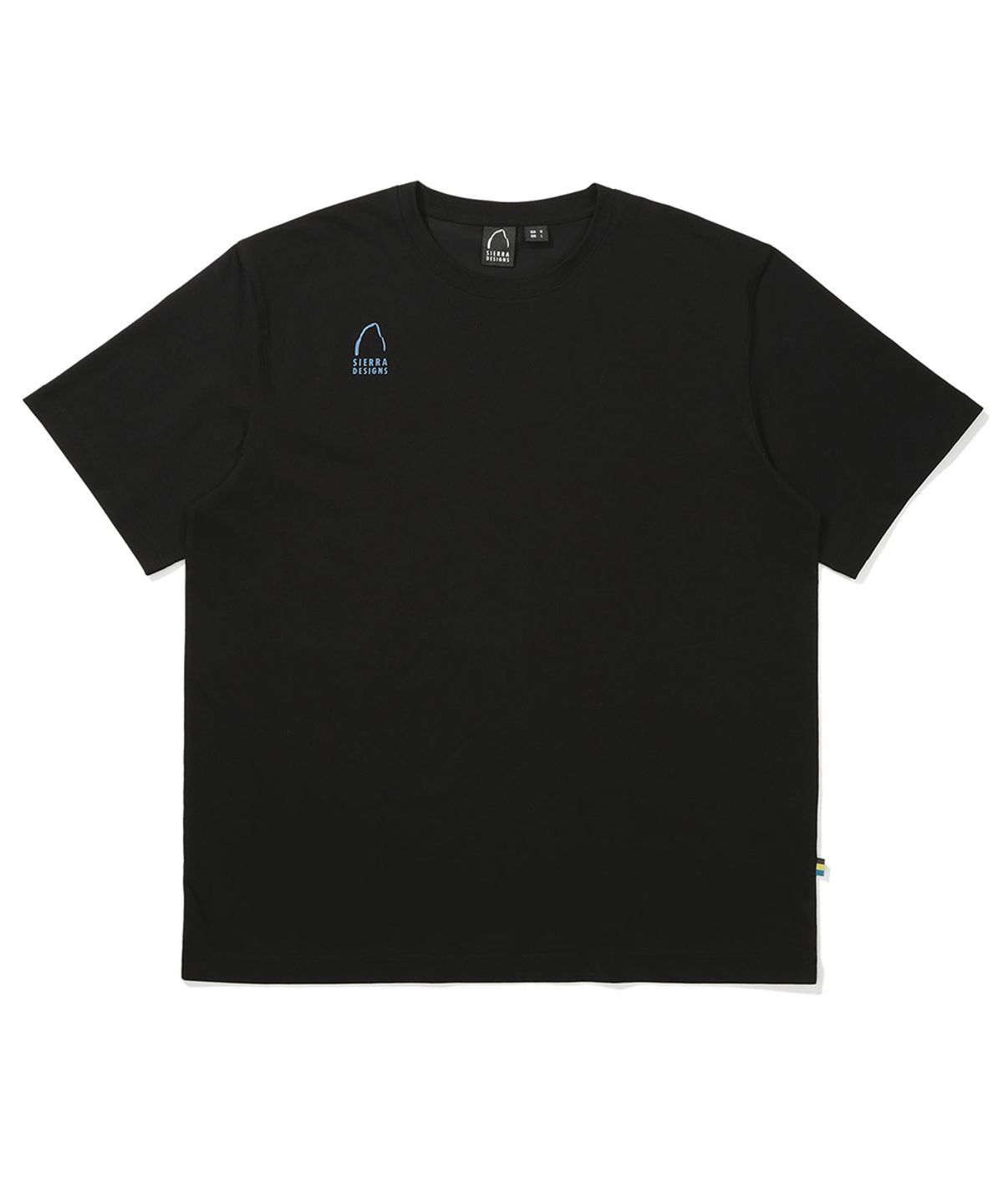 시에라디자인(SIERRA DESIGNS) 어드벤처 키트 칠라이트(CHILL-LITE) 반팔티셔츠 BLACK