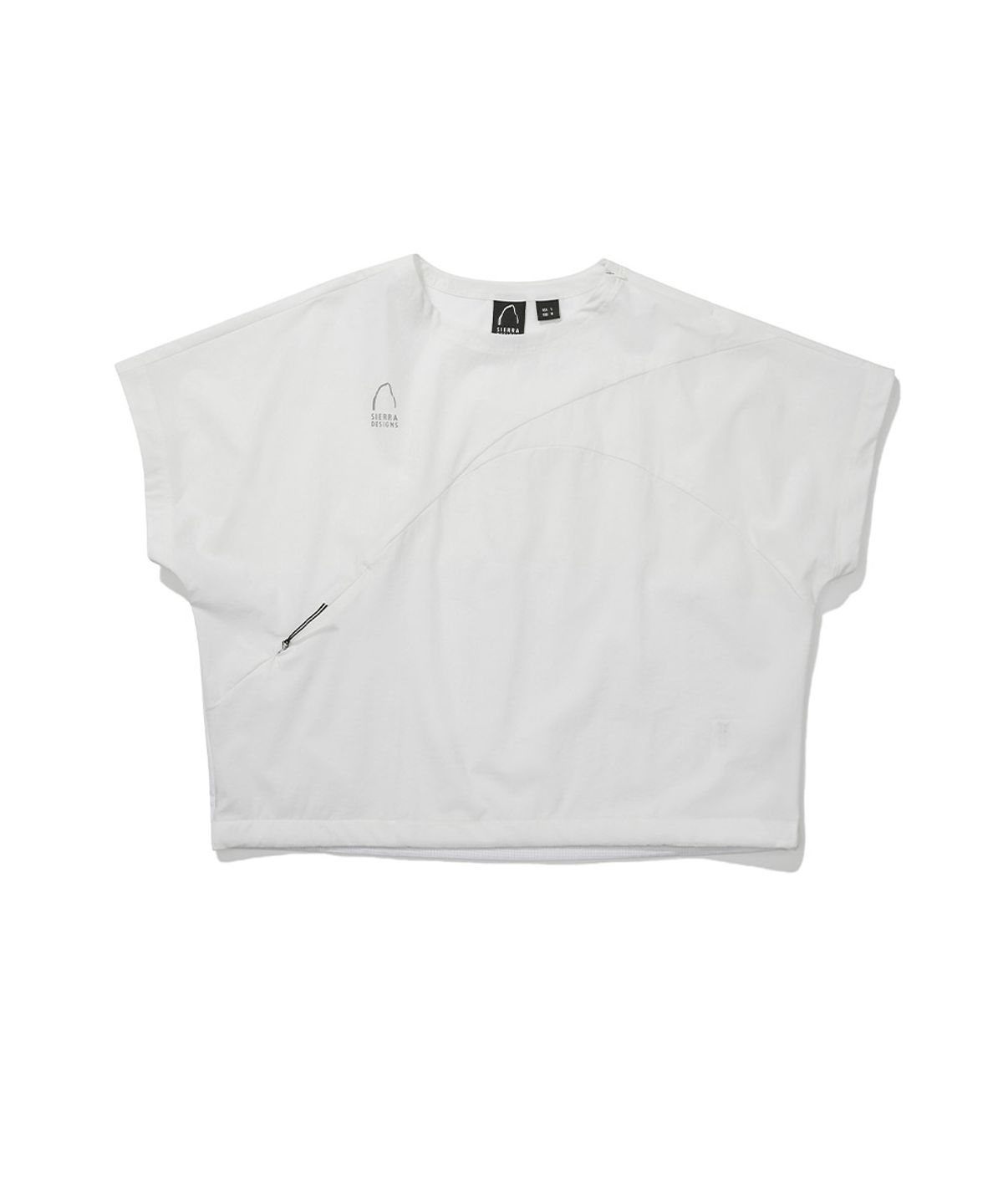 시에라디자인(SIERRA DESIGNS) W) 님버스(NIMBUS) 에어닷 하이브리드 반팔티셔츠 WHITE