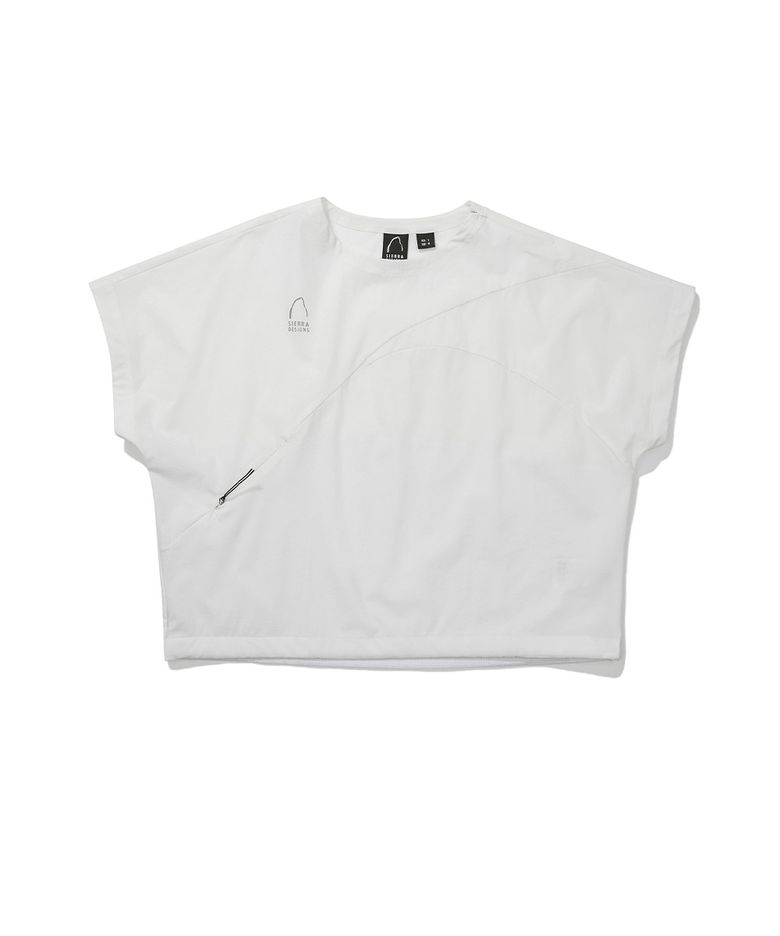 W) 님버스(NIMBUS) 에어닷 하이브리드 반팔티셔츠 WHITE