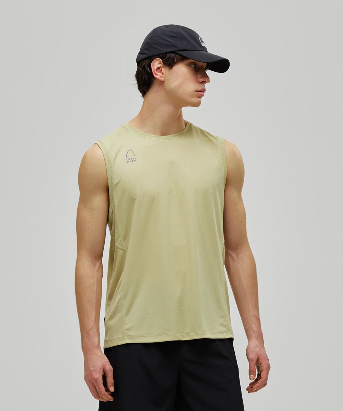 시에라디자인(SIERRA DESIGNS) 맨던홀 (MENDENHALL) 폴라텍 파워드라이 민소매티셔츠 BEIGE