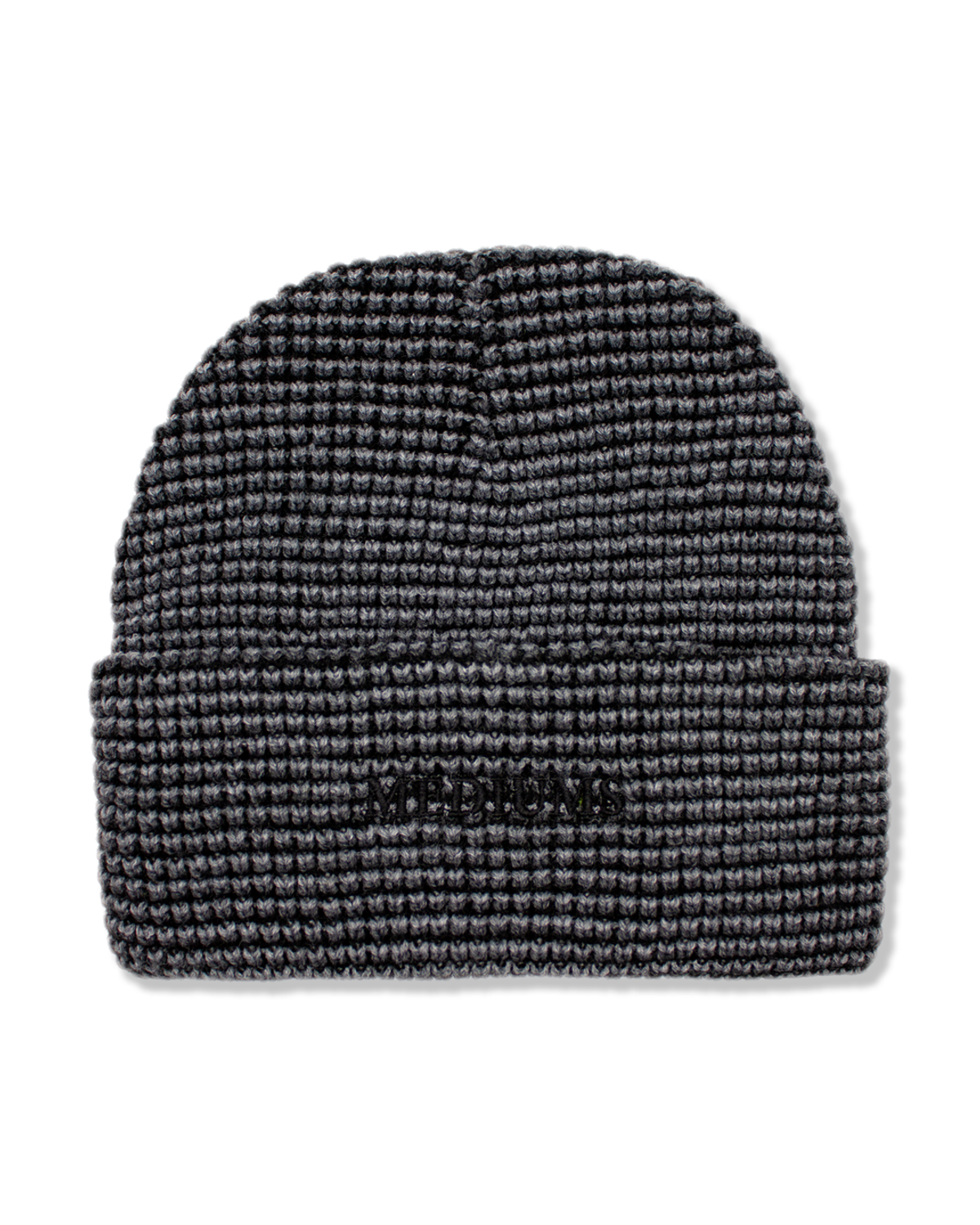 미디엄스(MEDIUMS) Waffle Beanie - Black (와플 비니)