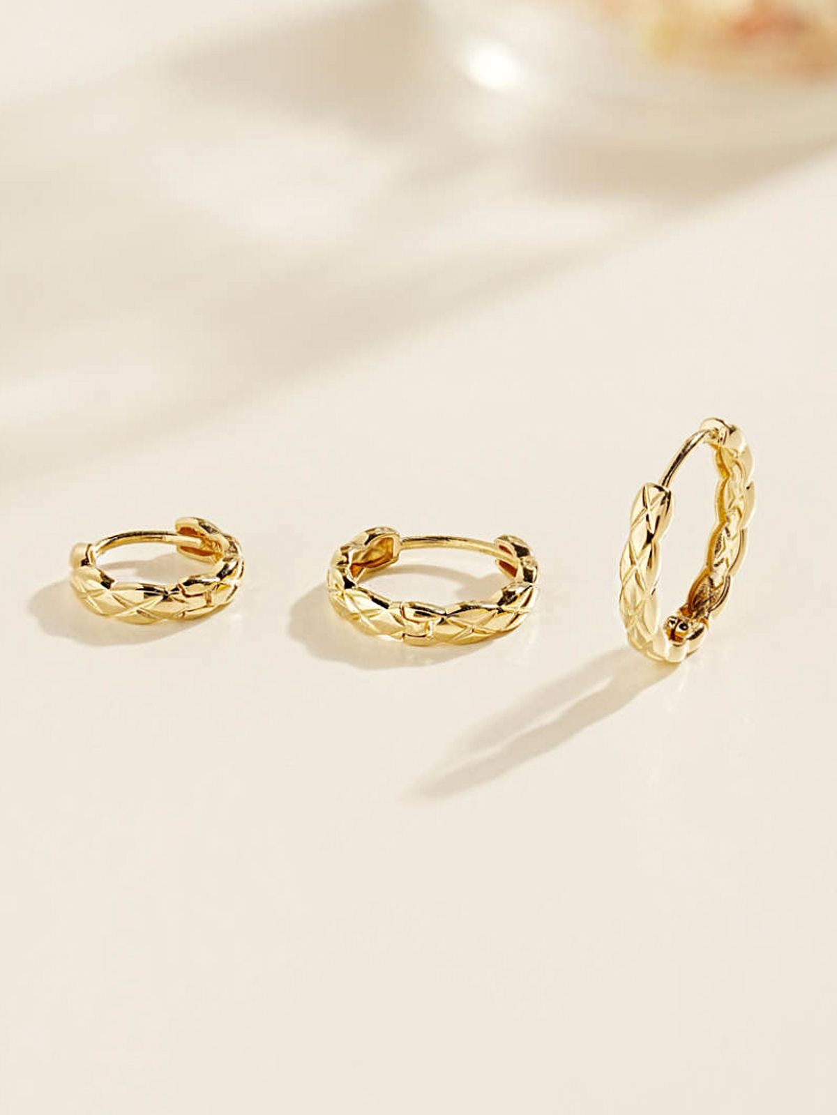 미니멀피어싱(MINIMALPIERCING) 14K 18K 글로우 원터치 링 귀걸이 S,M,L
