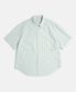 Oxford S/S Over Shirt Leaf Stripe