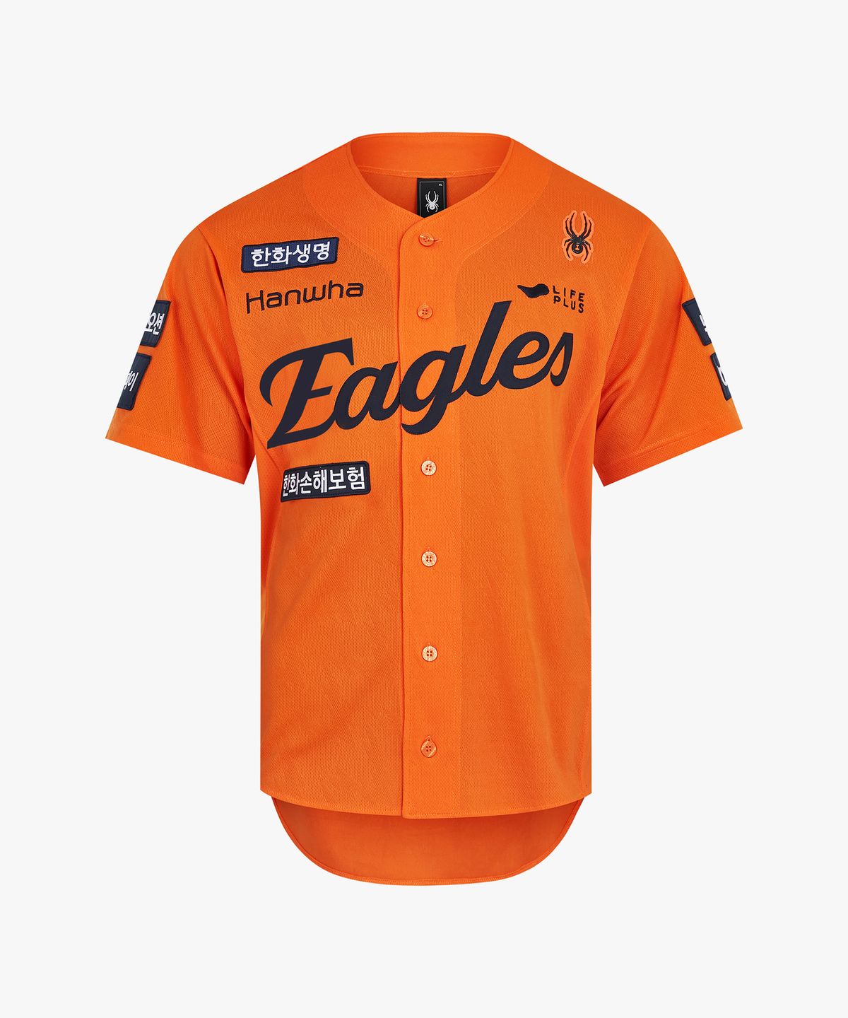 한화이글스(HANWHA EAGLES) 25 이글스 어센틱 홈 유니폼 오렌지