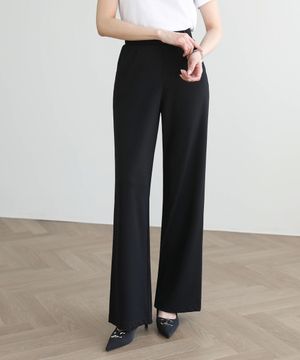 기본/롱 퀸스판 링클프리 세미 와이드 슬랙스 710686