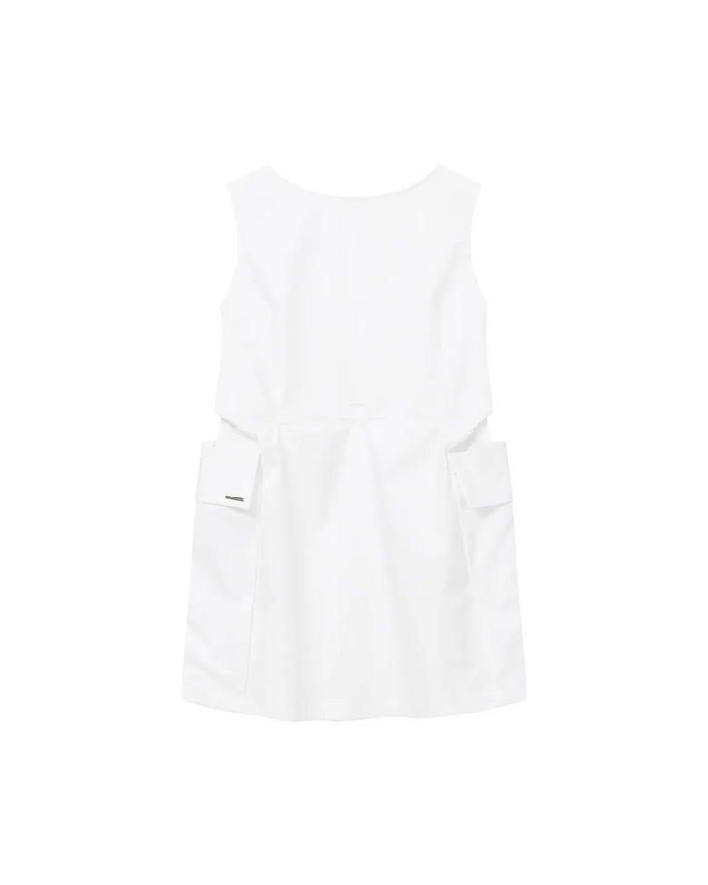 Pocket shirts one piece WHITE