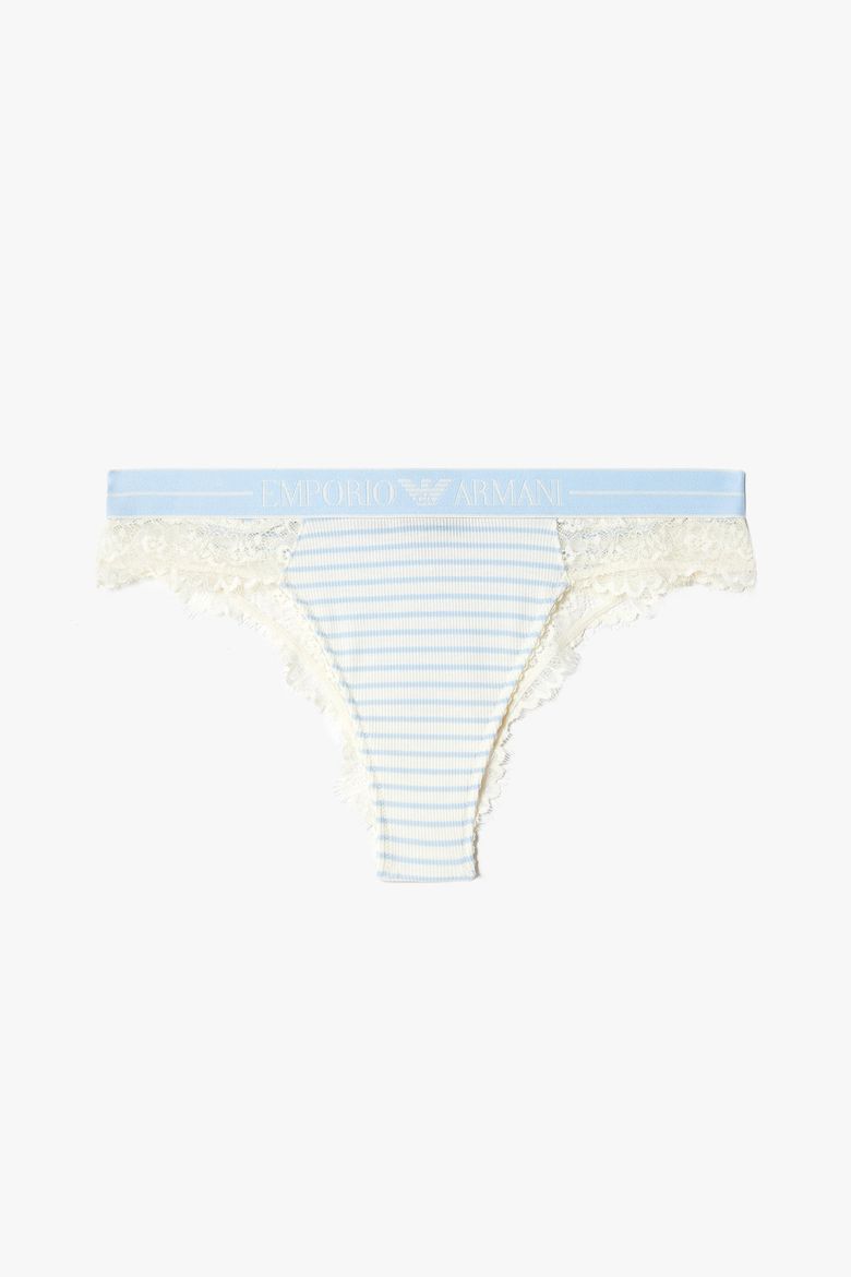 여성 스트라이프 브라질리언 브리프 _아이보리 0825111529