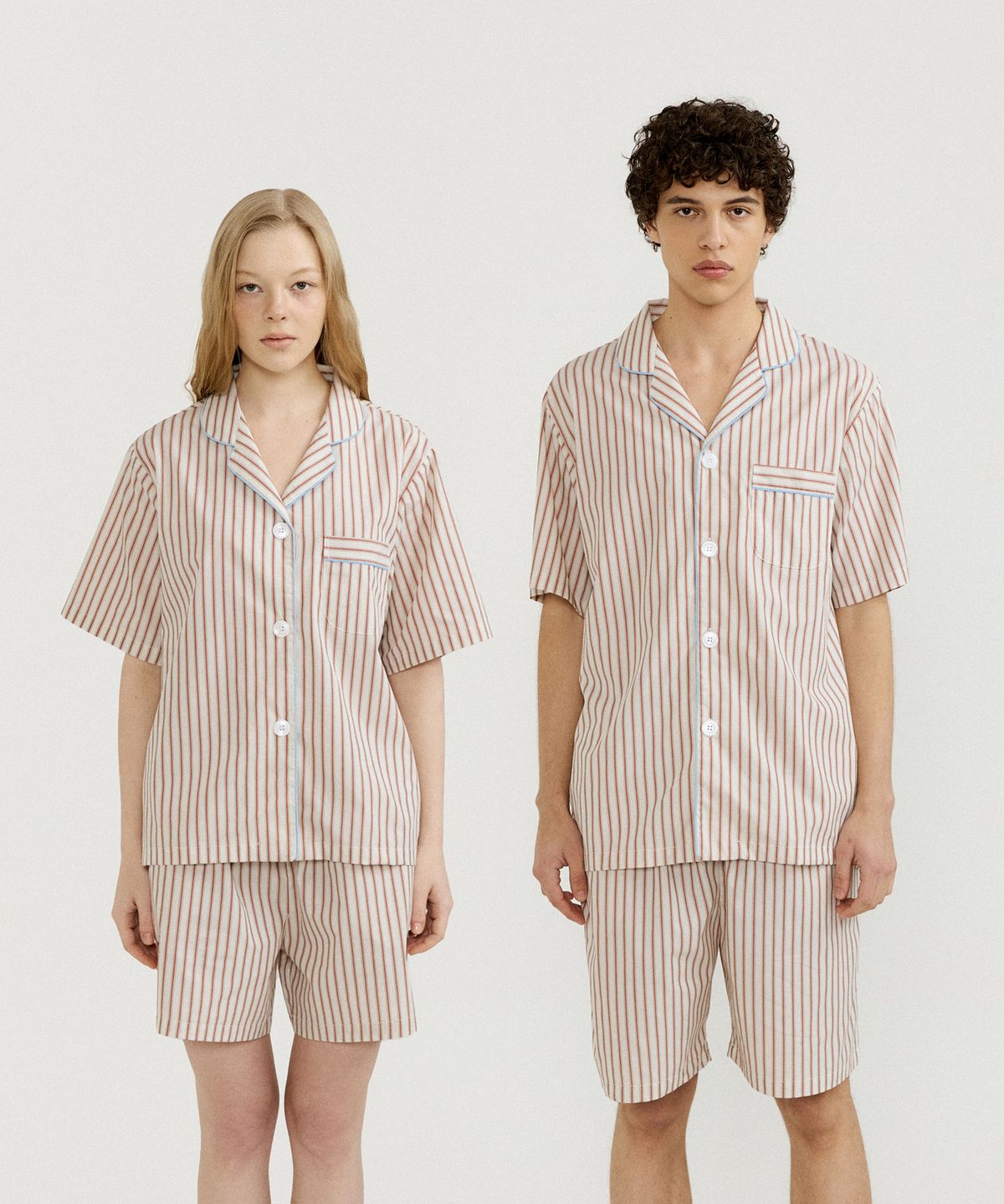 조스라운지(JO'S LOUNGE) (couple) Milan Short Pajama Set