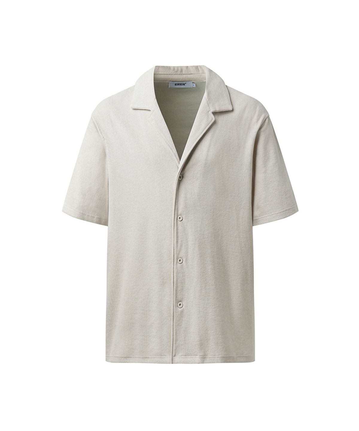 에르에르(ERER) Men Towel shirt Gray
