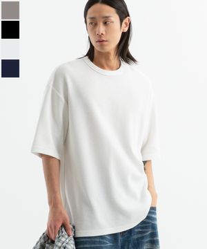 ( Waffle ) 오버핏 와플 반팔티 ( 4Color )