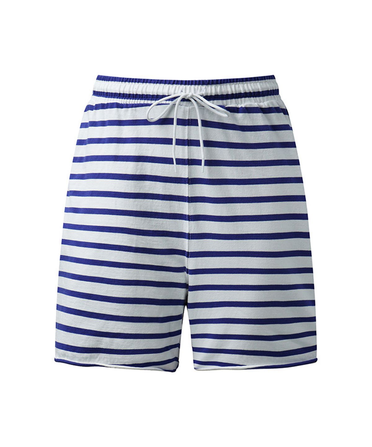 에르에르(ERER) Men Striped shorts Blue