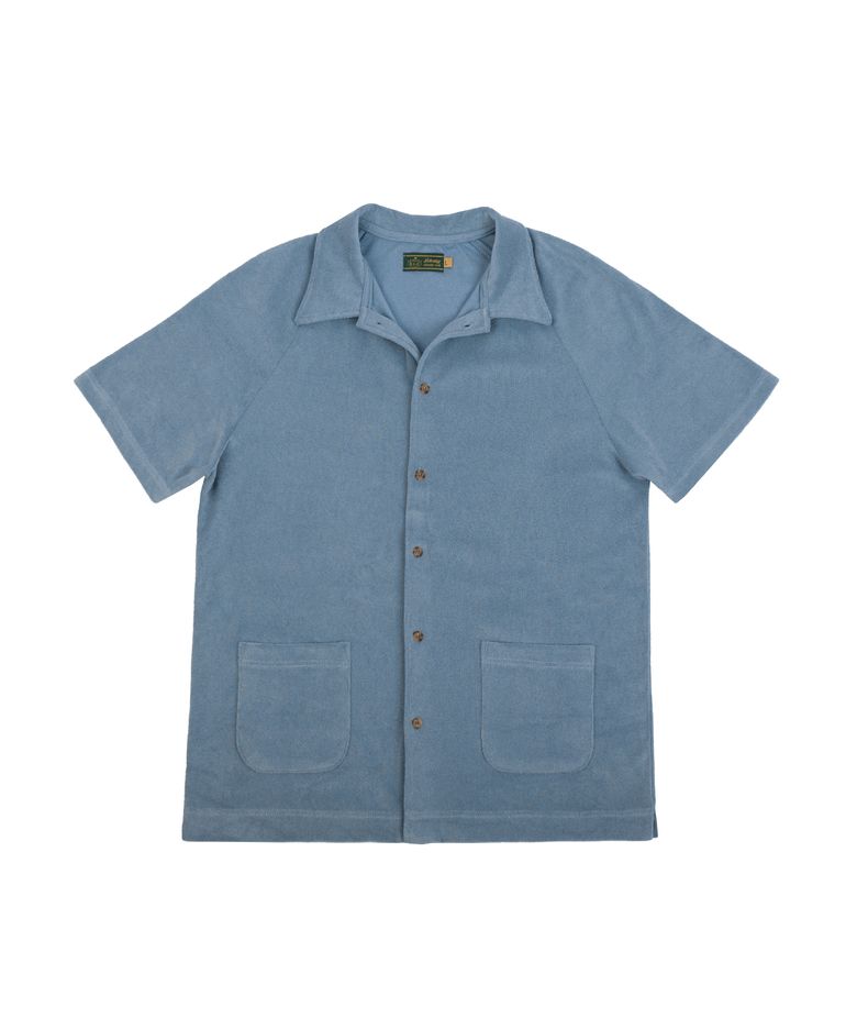 Leisure Raglan Terry Shirt (Unisex) - Sky Blue