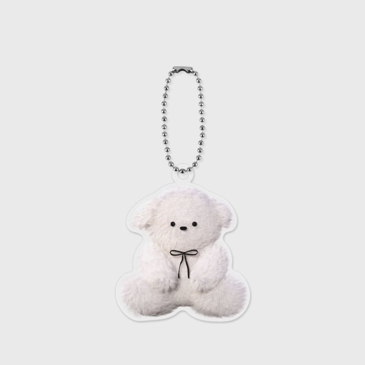 더나인몰(THE NINEMALL) puppys black ribbon 아크릴키링