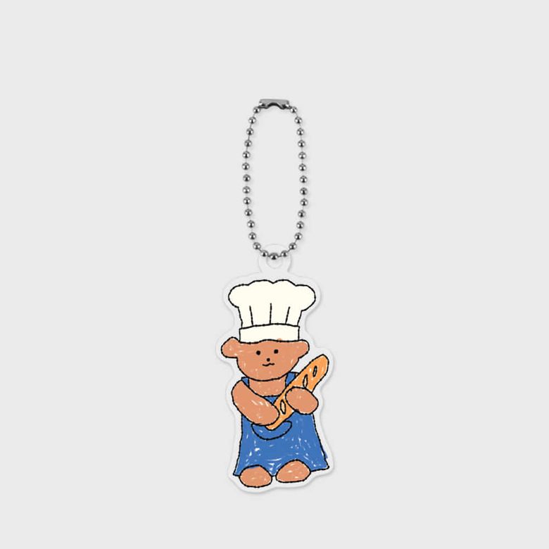 baguette gummy 아크릴키링
