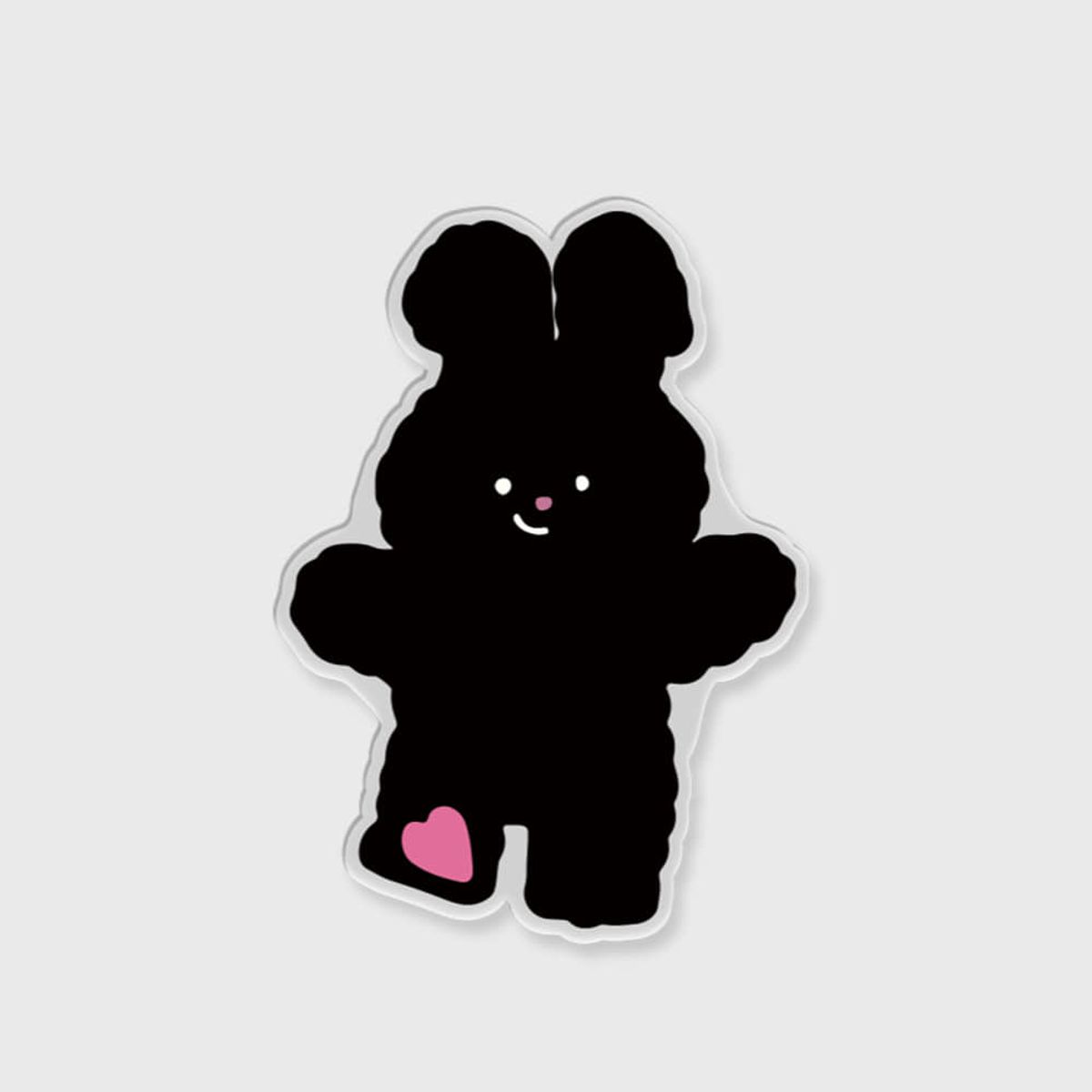 더나인몰(THE NINEMALL) [아크릴스마트톡] black snuggle windy