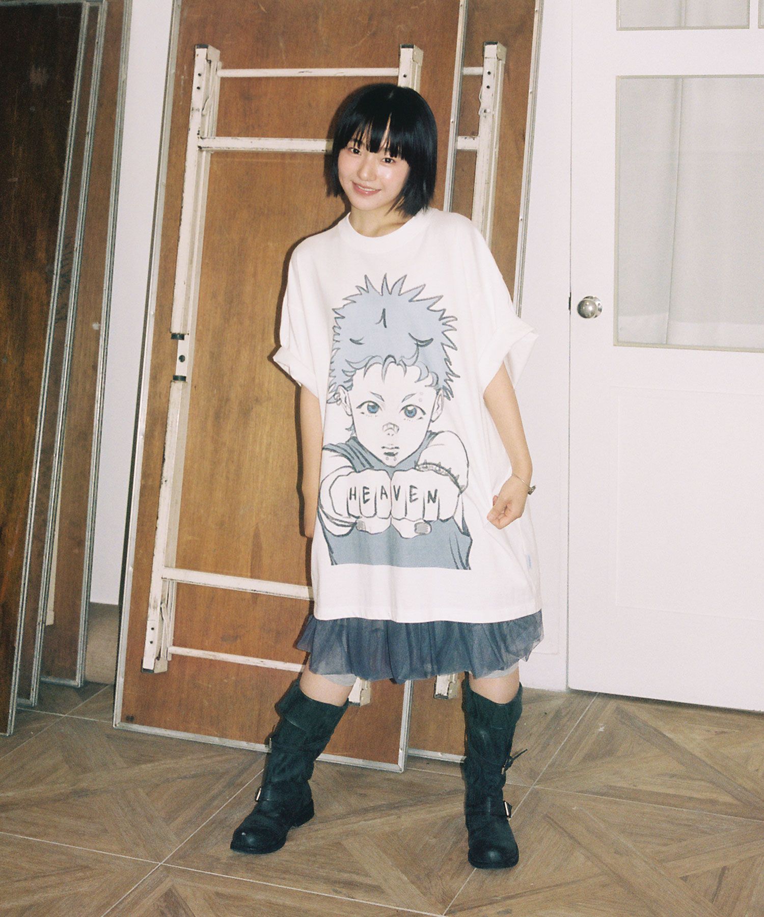 MUSINSA公式 | NICE GHOST CLUB フィストボーイ ビッグビッグティー_