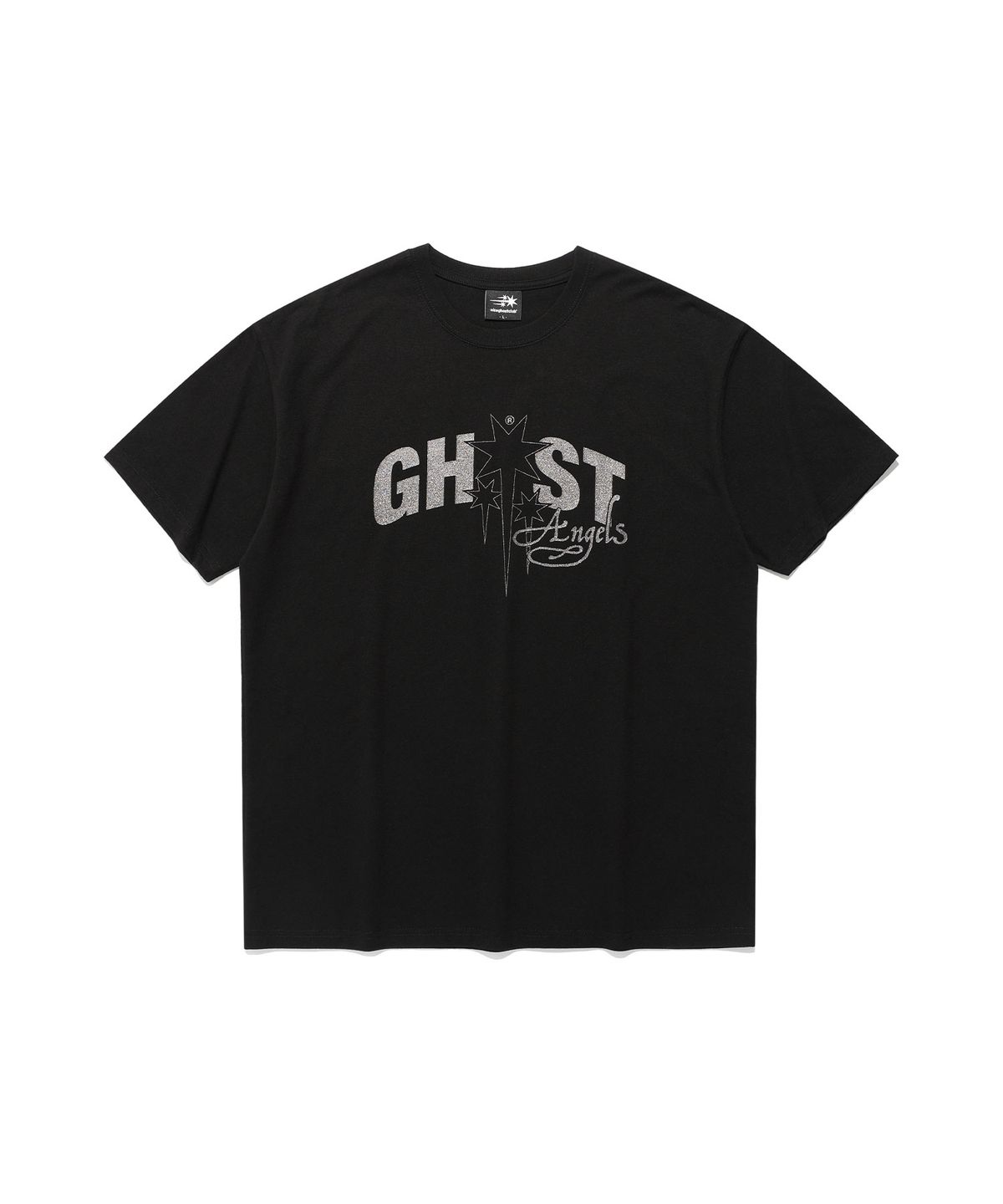 나이스고스트클럽(NICEGHOSTCLUB) GHOST ANGELS TEE_BLACK(NG2FMUT514A)