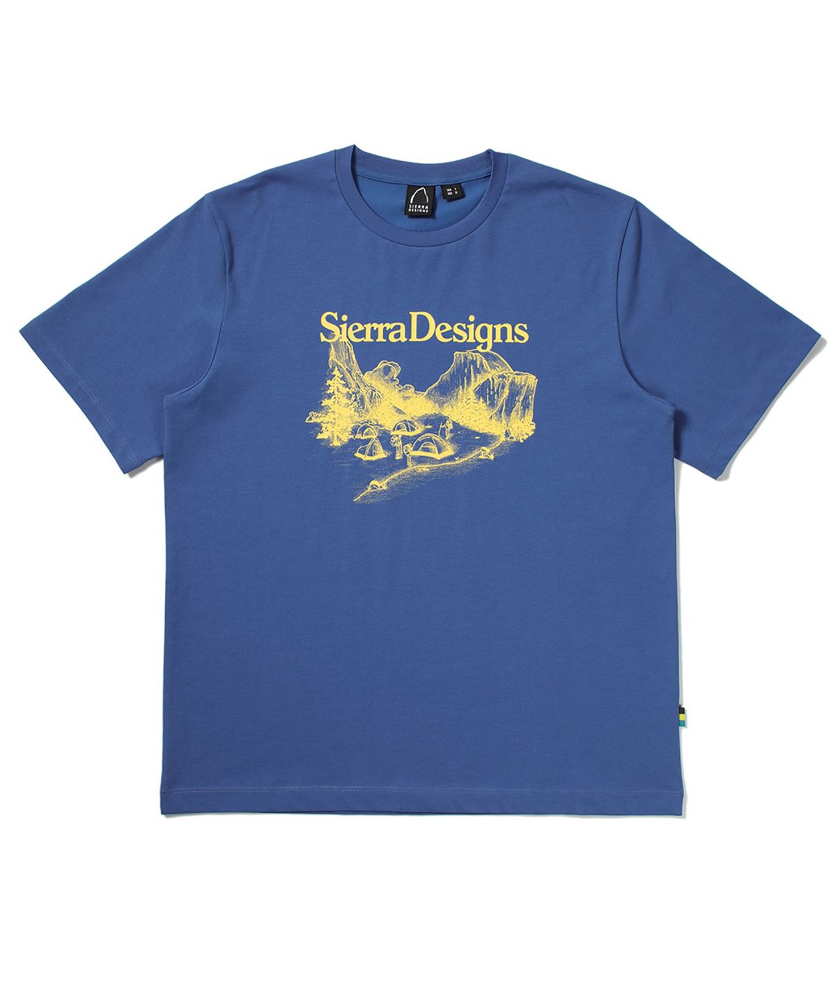 시에라디자인(SIERRA DESIGNS) 텐트 그라운드 칠라이트(CHILL-LITE) 반팔티셔츠 BLUE