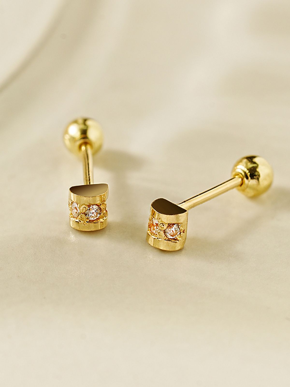 미니멀피어싱(MINIMALPIERCING) 14K 미니 발렌타인 피어싱 귀걸이