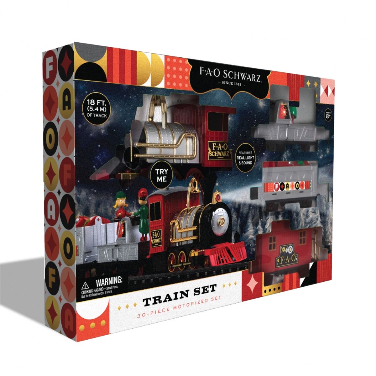 토이트론(TOYTRON) FAO 슈와츠-크리스마스 RC 기차 풀세트(30pcs)