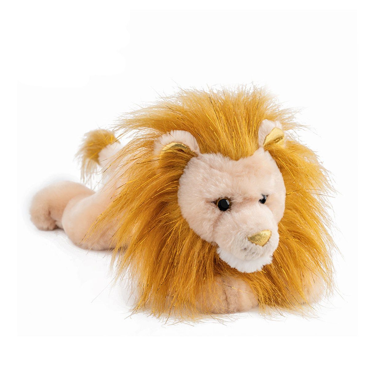 토이트론(TOYTRON) F.A.O슈와츠-봉제-골드 아빠사자 무릎 인형 38cm