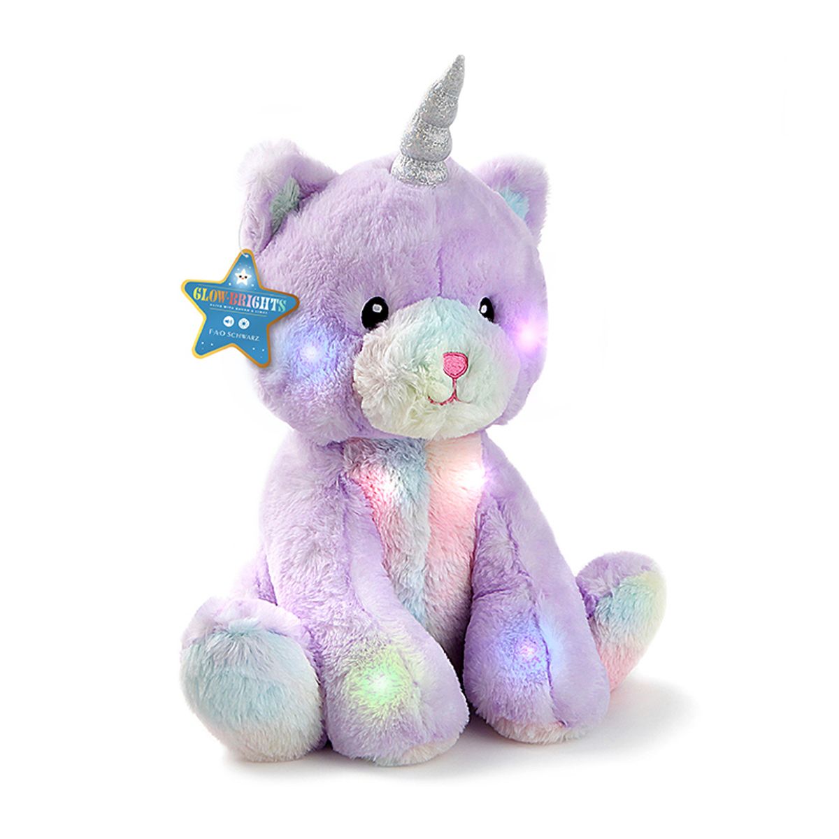 토이트론(TOYTRON) FAO슈와츠-봉제-LED 사운드 키티콘 인형 38cm