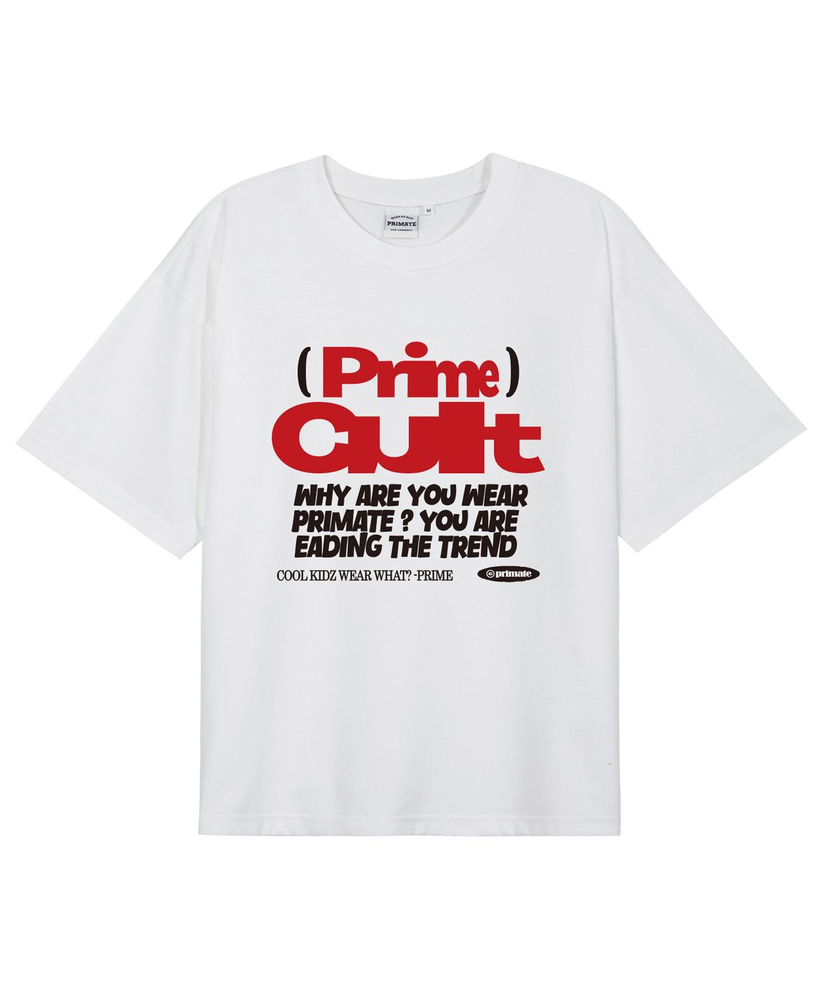 프라임에이트(PRIMATE) [COOL COTTON] VIXTRO 오버핏 반팔티셔츠 8 COLORS