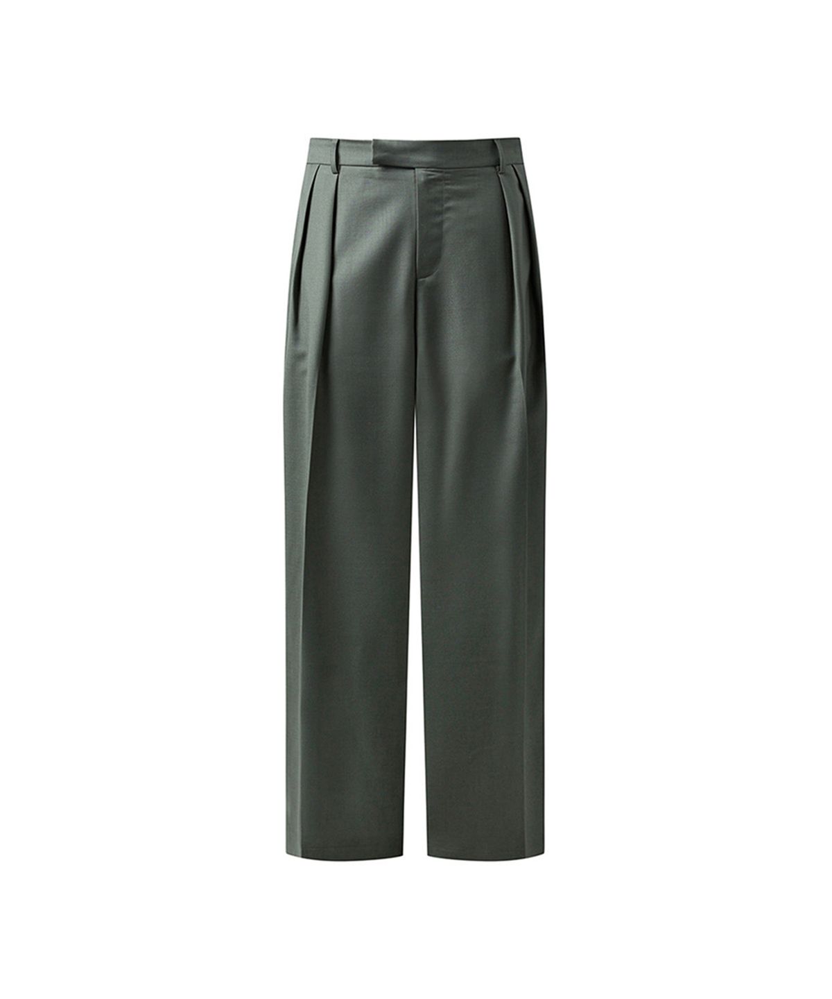 에르에르(ERER) Men Pintuck slacks Khaki