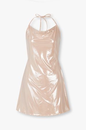 여성 트윙클 나일론 스윔 드레스 _라이트 핑크 0825118502