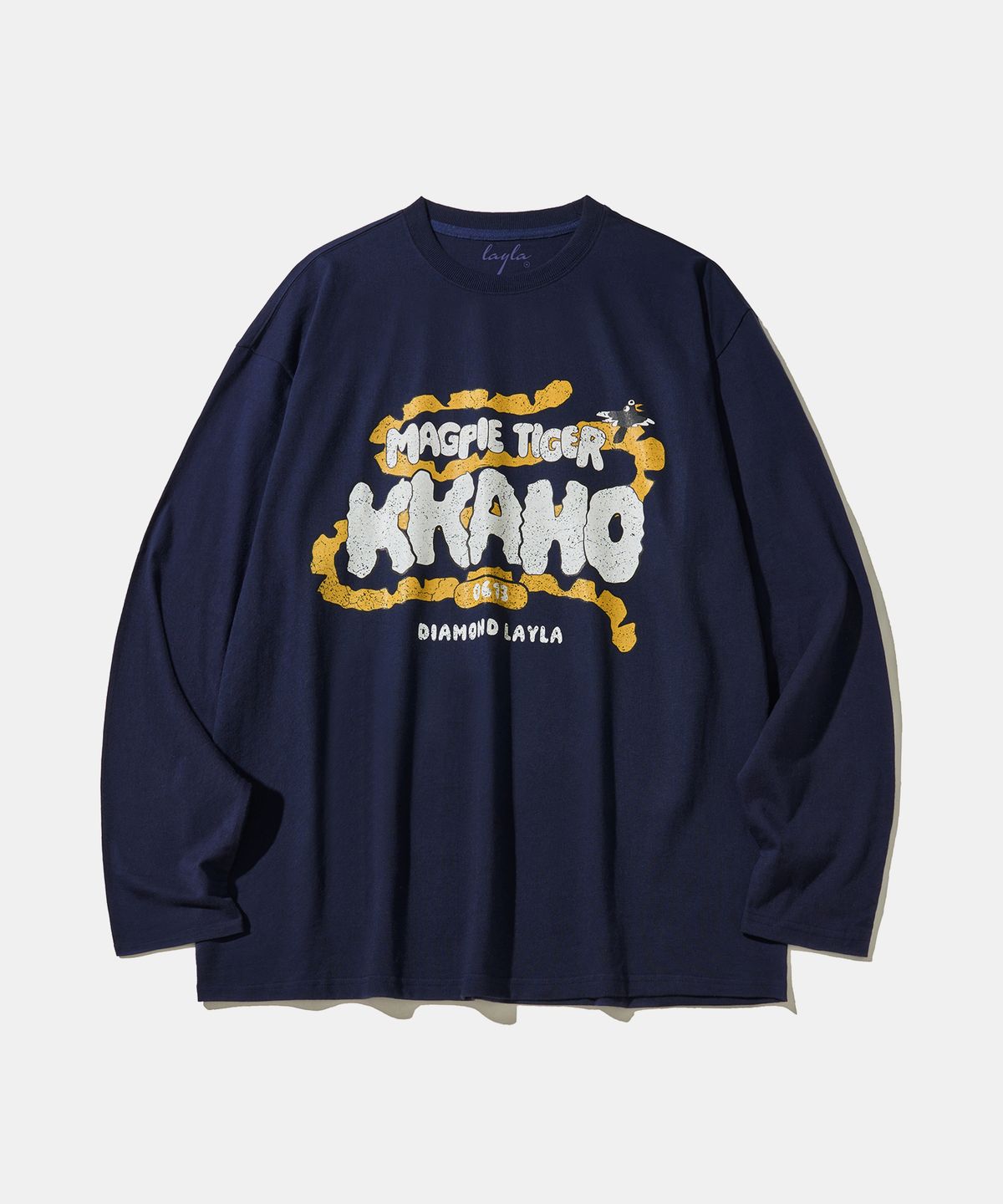 다이아몬드 레이라(DIAMOND LAYLA) Héros des Montagnes Long Sleeve T91 Navy