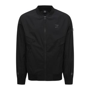MEN SM BLACK FINISH JACKET_BK