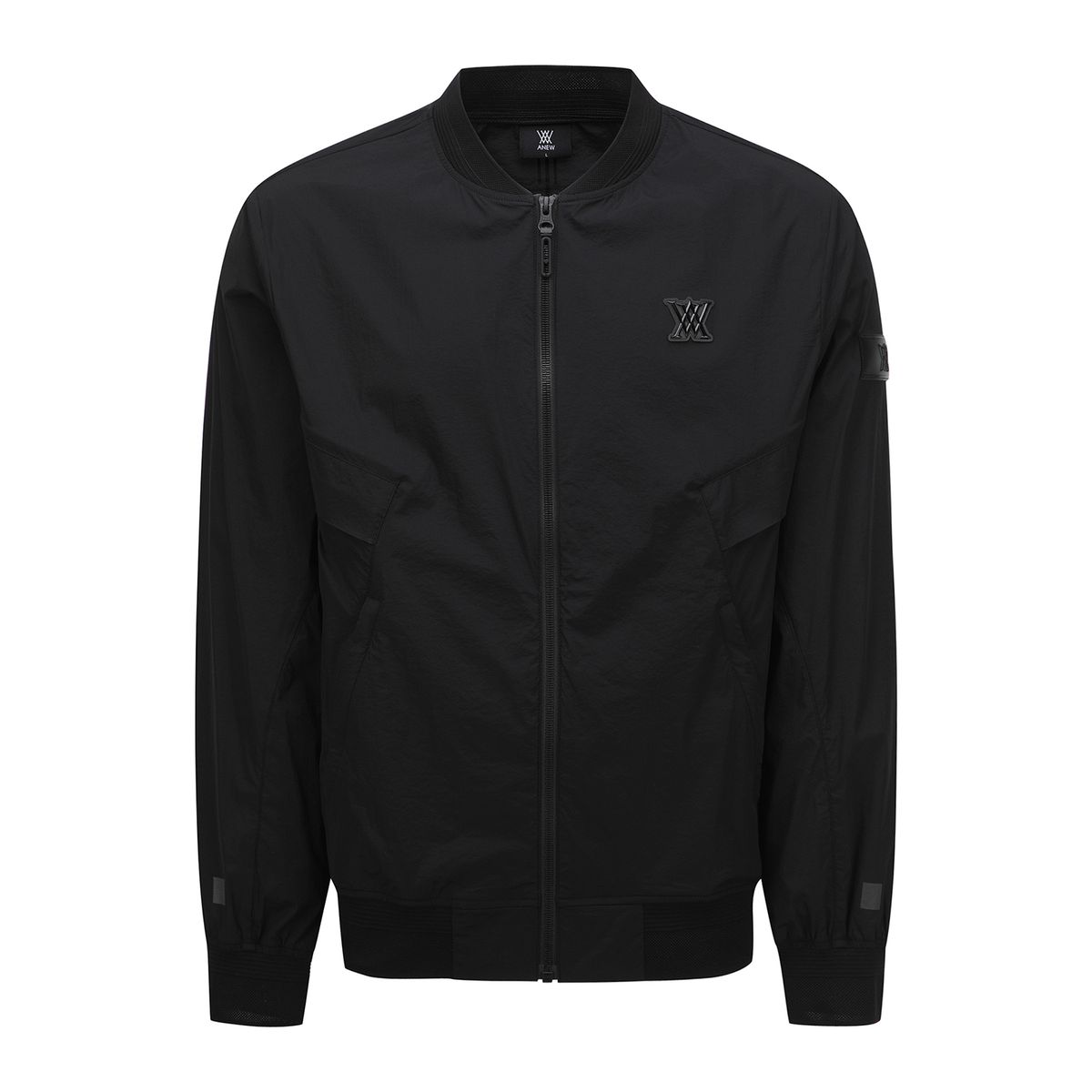 어뉴골프(ANEW GOLF) MEN SM BLACK FINISH JACKET_BK