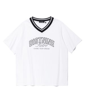 아치 로고 V넥 반팔티 WHITE (LP2TF265-002)