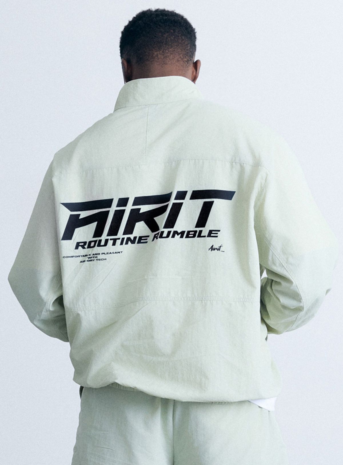 에어릿(AIRIT) 스피드 스텐넥 아노락 AM2062 GY