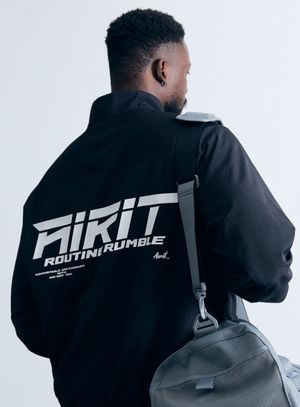 스피드 스텐넥 아노락 AM2062 BK