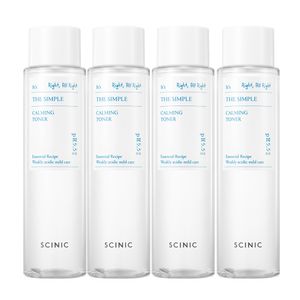 더 심플 카밍 토너 145ml 4개
