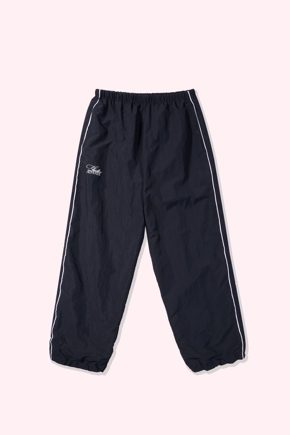 ◆Attends◆ 80s Retro Fit Nylon Pants Dark Navy 0003 MUSINSA | ATTENDS 80s Retro Fit Nylon Pants (Dark Navy)