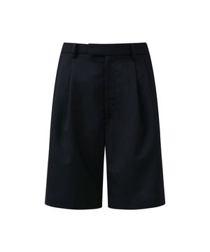 Men Bermuda shorts Black