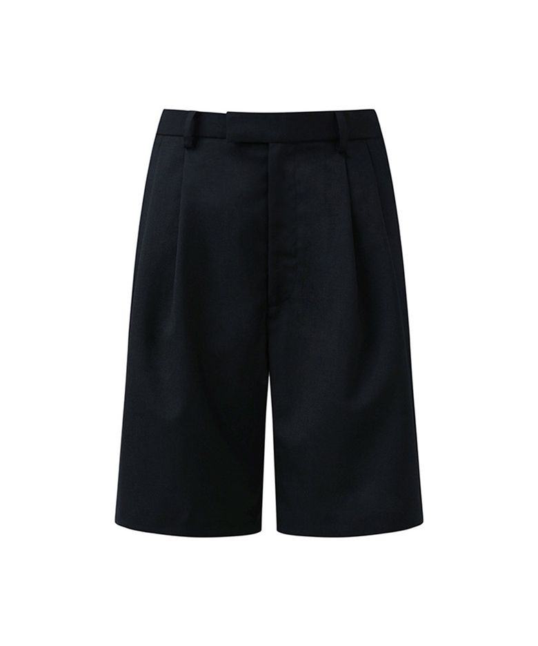 Men Bermuda shorts Black