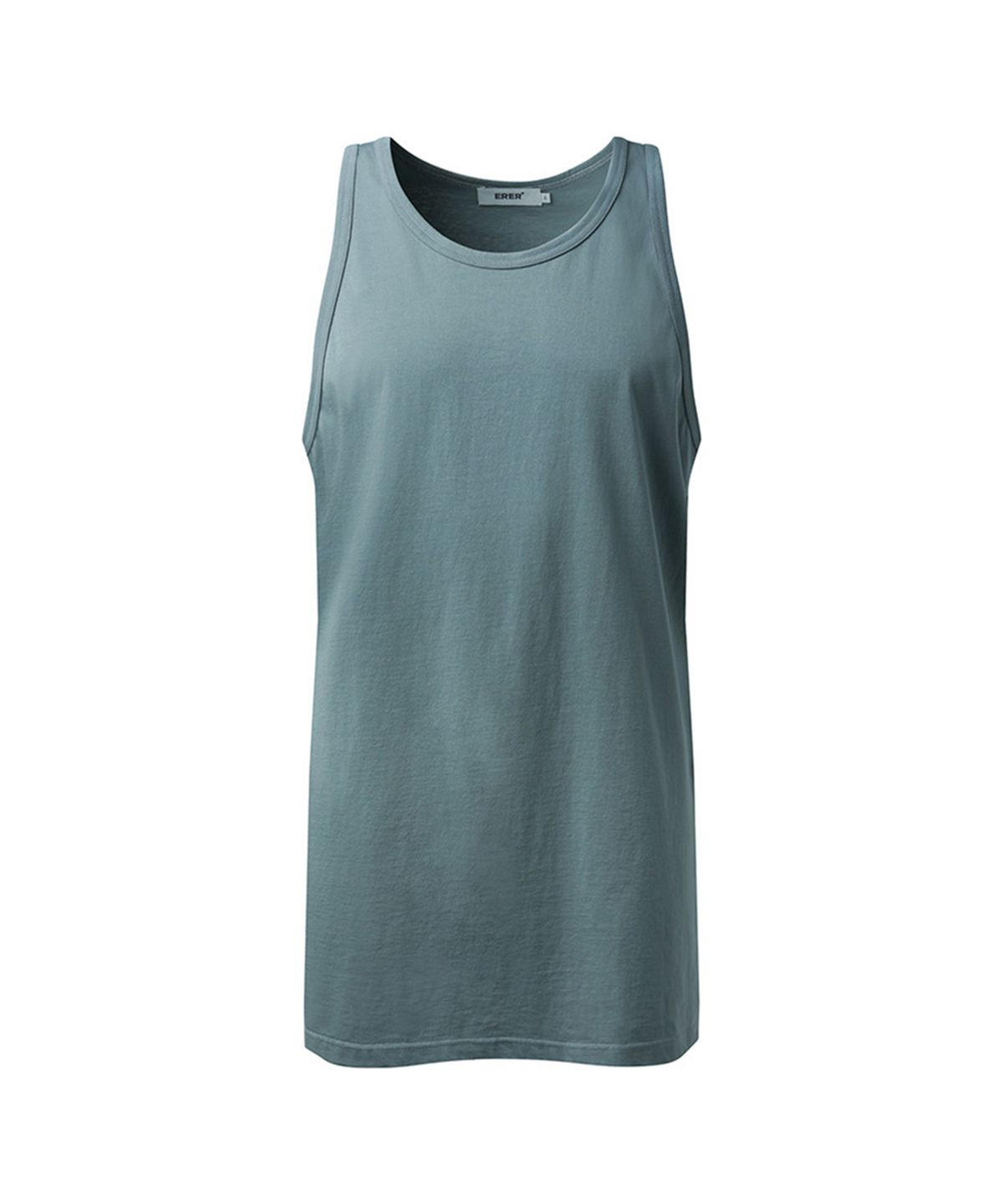 에르에르(ERER) Men Basic tank top Sky blue