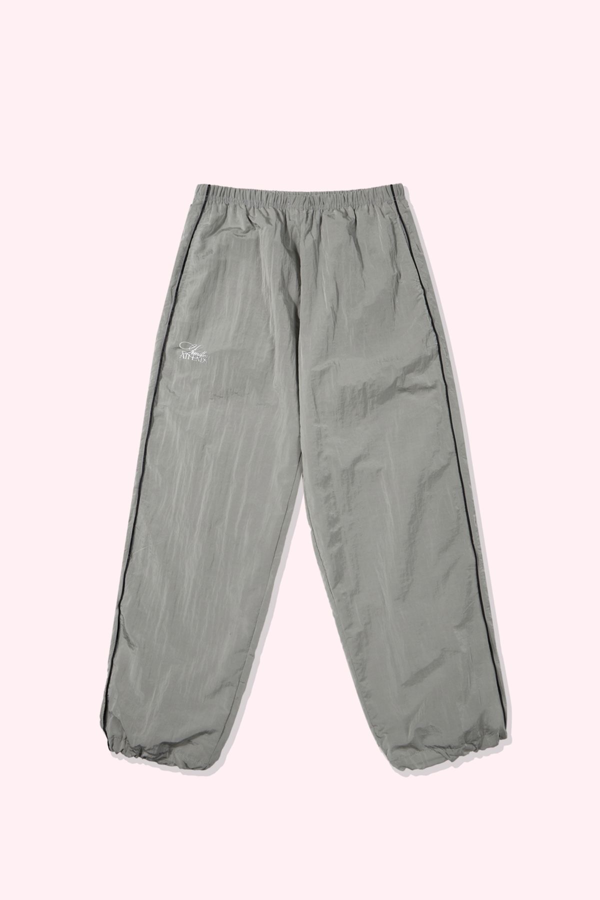 어텐즈(ATTENDS) 80s Retro Fit Nylon Pants (Gray)