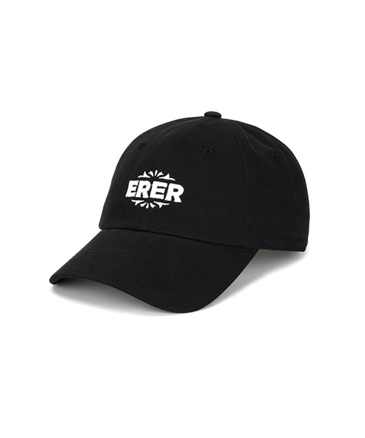 에르에르(ERER) Logo ball cap Black
