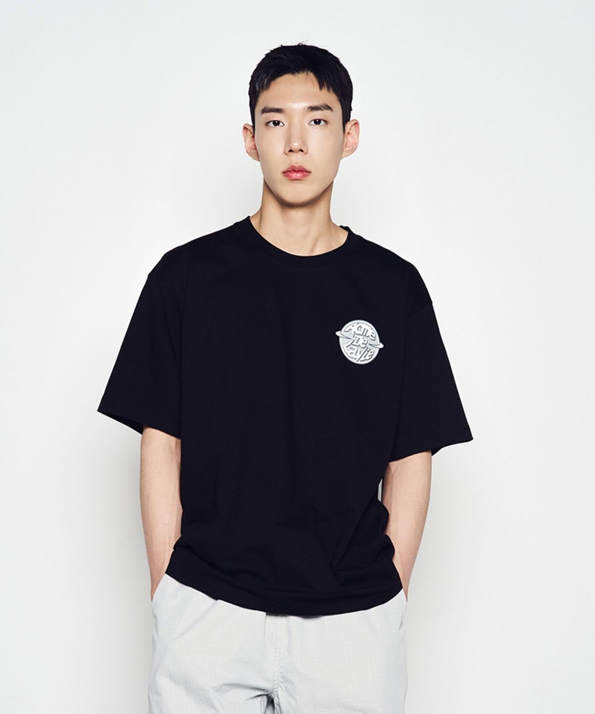 아크메드라비(ACME DE LA VIE) ADLV SATURN LOGO SHORT SLEEVE T-SHIRT (4COLOR)