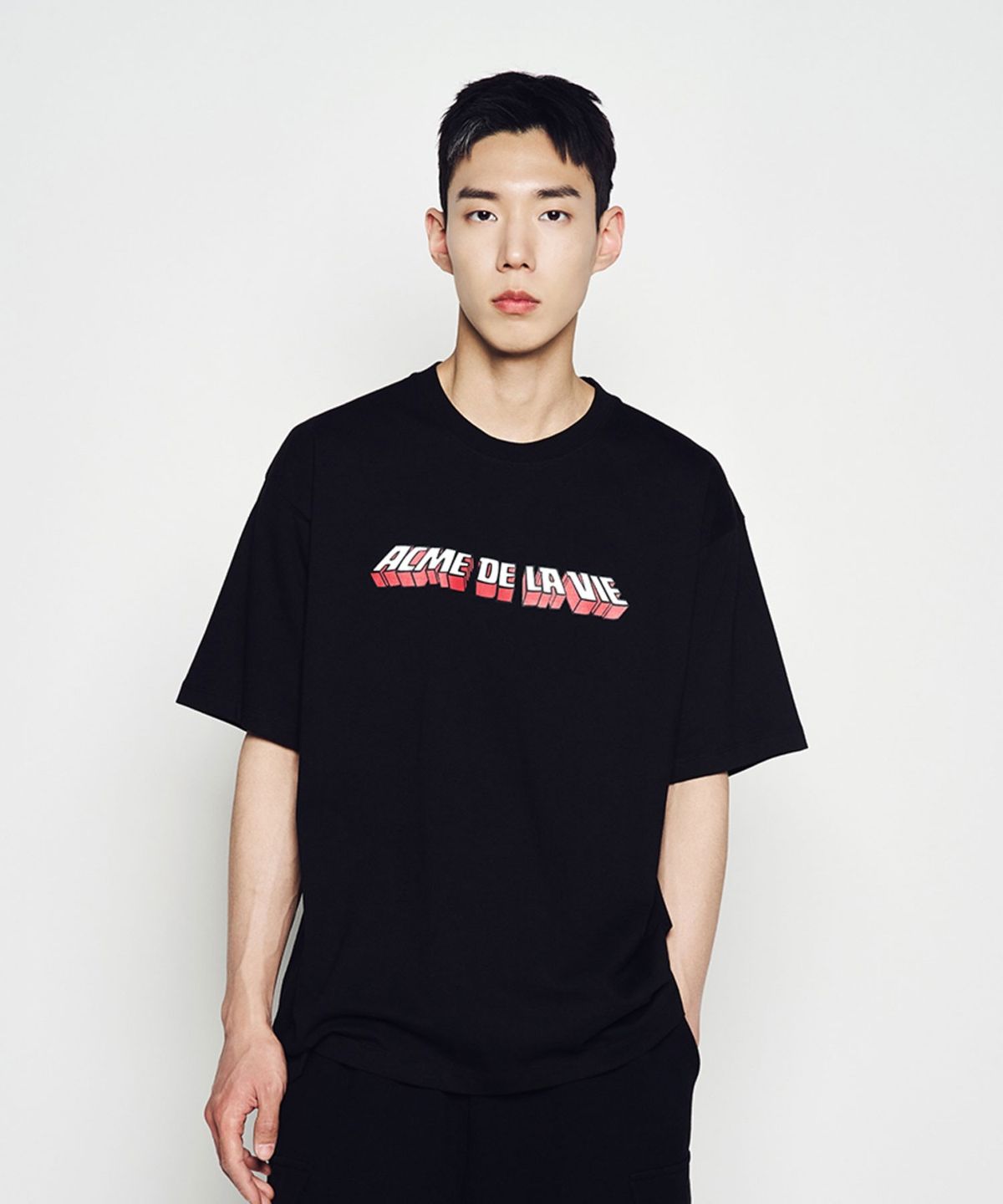 아크메드라비(ACME DE LA VIE) 3D CARTOON LOGO SHORT SLEEVE T-SHIRT (3COLOR)