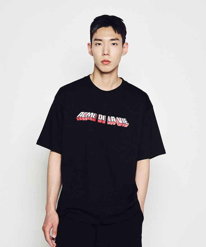 3D CARTOON LOGO SHORT SLEEVE T-SHIRT (3COLOR)