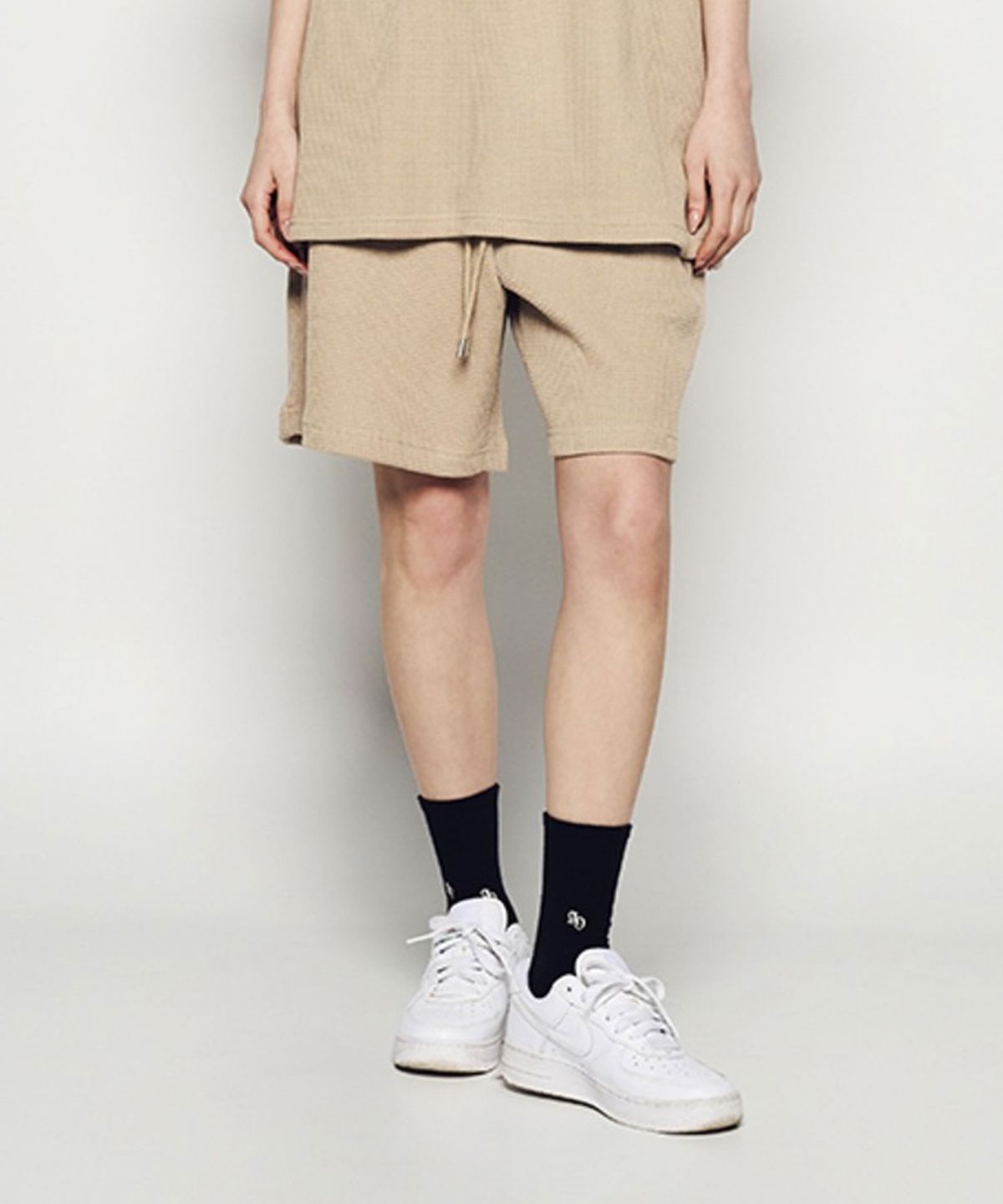아크메드라비(ACME DE LA VIE) EMBO LOGO WAFFLE SHORT PANTS (3COLOR)