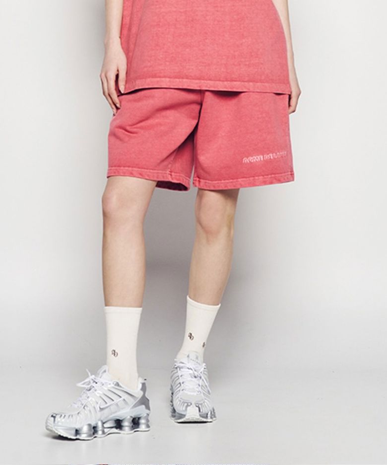 SIMPLE LOGO PIGMENT SHORT PANTS (4COLOR)