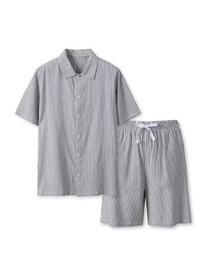 공용) 소프트 시어서커 파자마 SET-UP_MSF2UI3001