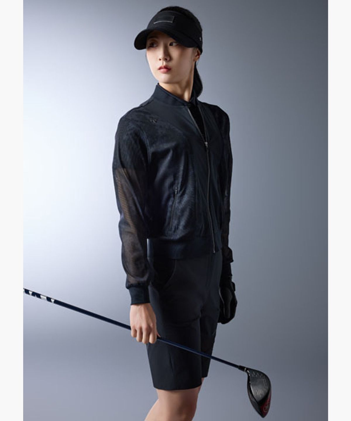 데상트 골프(DESCENTE GOLF) 아크먼트(ACMT) 여성 자가드 자켓 (DQ22WFCS41)
